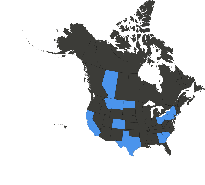 Frontier Mining Service Locations